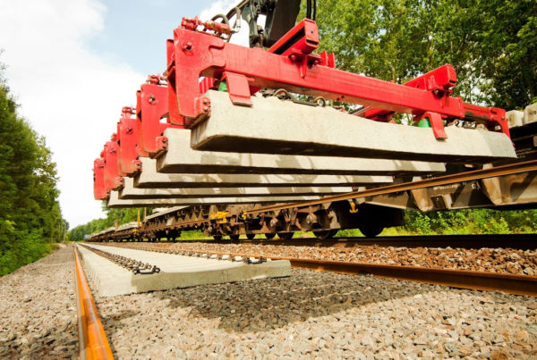 Getzner biedt oplossing voor geluidshinder treinverkeer met lancering under sleper pads